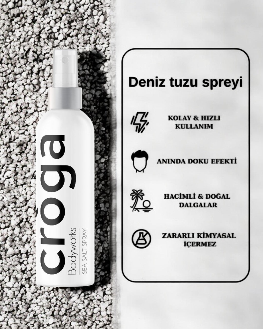 Sea salt spray (deniz tuzu spreyi) 200ML