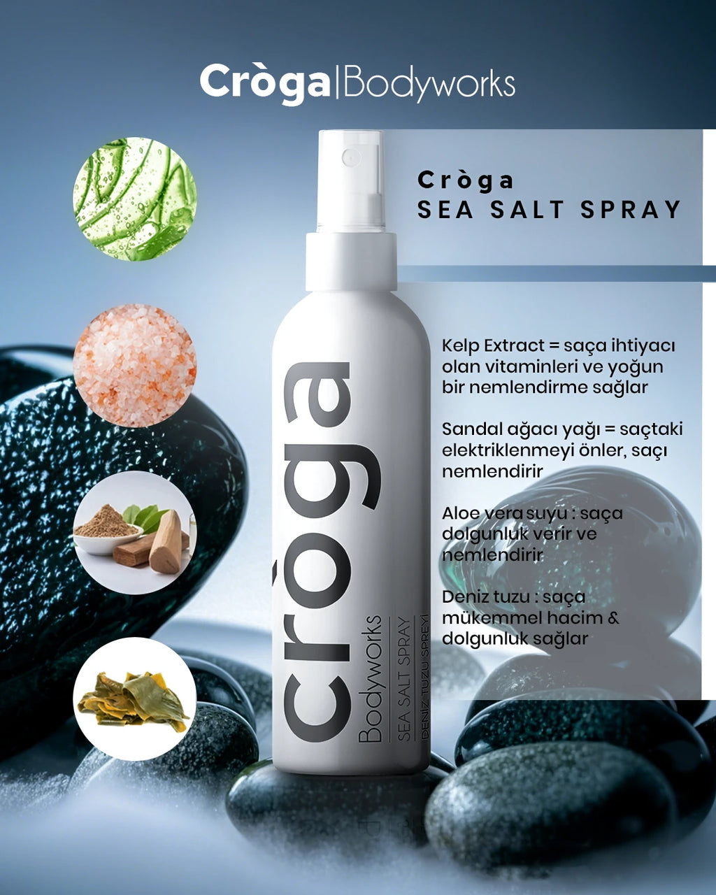 Sea salt spray (deniz tuzu spreyi) 200ML